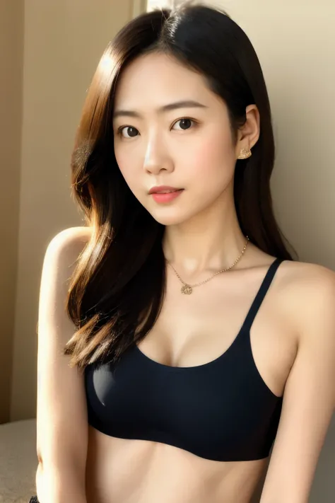 Skinny Japanese woman, Dressed, small head, cute face, detailed face, detailed eyes, (photographrealistic:1.4), (Hyper realistic:1.4), (Realistic:1.3), (Smoother lighting:1.05), (increase cinematic lighting quality:0.9), 32K, 1girl in, 30-years old, Realis...