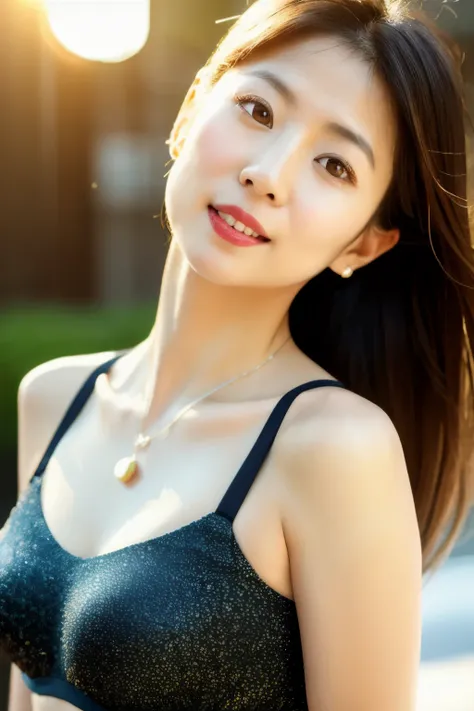 Skinny Japanese woman, Dressed, small head, cute face, detailed face, detailed eyes, (photographrealistic:1.4), (Hyper realistic:1.4), (Realistic:1.3), (Smoother lighting:1.05), (increase cinematic lighting quality:0.9), 32K, 1girl in, 30-years old, Realis...