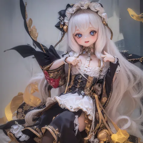 (highest quality, High resolution, Realistic:1.37),Very detailed, Beautiful details,Beautiful lip detail,Very detailed目と顔,Long eyelashes,One Girl,Portraiture,Sharp focus,Vibrant colors,Soft lighting,Fenrir Girls,Big Breasts,Fantasy elements,Snow Scene,ice ...