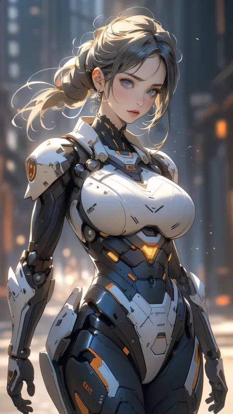 (random dynamic poses:1.2),mecha body,(thin type:1.8),(big breasts:1.5),(random hairstyle),(highest image quality,(8k), ultra-re...