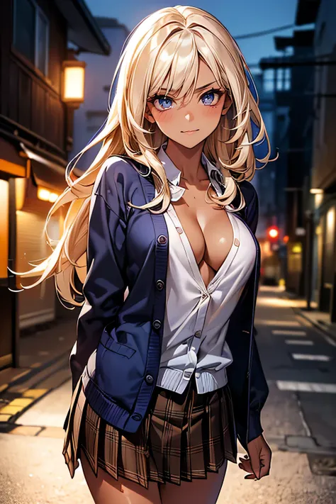 ((Perfect Anatomy:1.2,Realistic:1.3,RAW Photos:1.3,masterpiece、highest quality、Ultra - High resolution、High resolution、Highly detailed CG、8k)),Cowboy Shot．　　　　　　　　　　　　　　　　　　　　　　　　　　　　　　　　　1 female,alone,18-year-old、high school girl，beautiful girl,((Beautif...