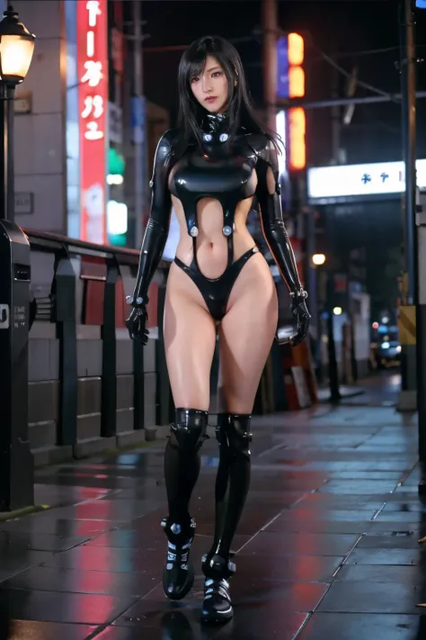 nsfw, reika\(gantz\), reika\(shortsuit\), ultra high res, best quality, photo, 4k, (photorealistic:1.4), 1girl, solo, sexy, (ful...