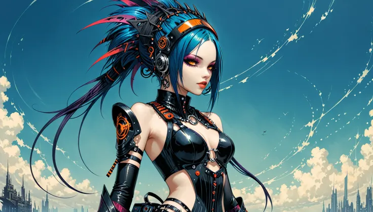 cybergoth fashion by aaron horkey,