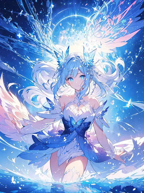 title: the magical fairy with moth wings: beleza e encanto h2: the fairy with white hair and luminous eyes in the heart of the e...