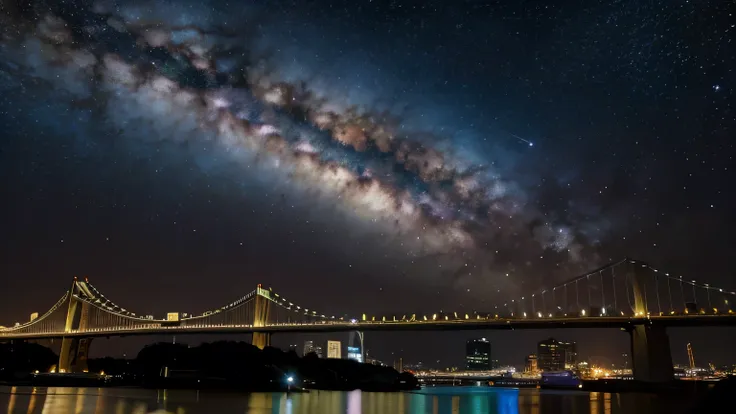 The Milky Way Galaxy in the Odaiba Sky