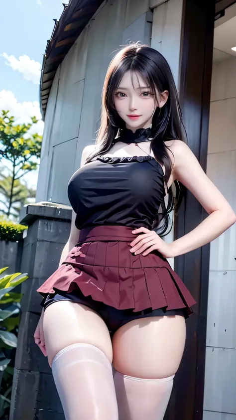 （Very delicate and beautiful：1.2）super model,,Big Breasts,Beautiful breasts,voluptuous,【bike shorts】,,【3girls】,,highest quality, High resolution, 8K,, Large Breasts,,Panty shot, Vivid details,Frills ,Idol Group,Idol Costumes,mini skirt,Girl kicking,blush,S...