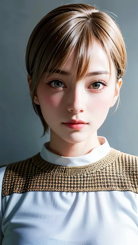 masterpiece, 最high quality, Ultra-high resolution, (Realistic:1.4), Beautiful face in every detail, high qualityの衣類, Amazing European Women, very cute, Portraiture, 肌が柔らかくてPerfect Face、Perfect Face, Shoot your hair, 8K resolution,Super Realistic,Very detai...