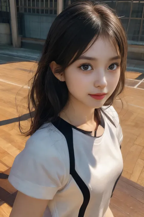 Best quality, (8k, RAW photo, best quality, childish face, masterpiece:1.2), ultra detailed, (realistic, photo realistic:1.37), high detail RAW color photo, an extremely delicate and beautiful, extremely detailed(selfie:1.1),
1 girl, 20 years old, Bishojo...