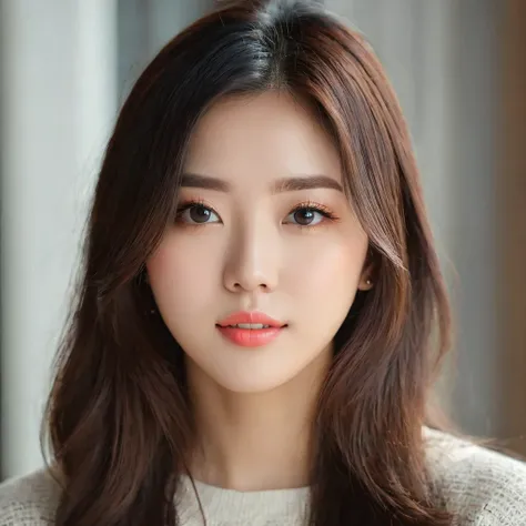 realistic ,masterpiece, best quality, girl, woman, highres, portrait, photo_light, {{}}, ulzzang-6500-v1.1:0.8
