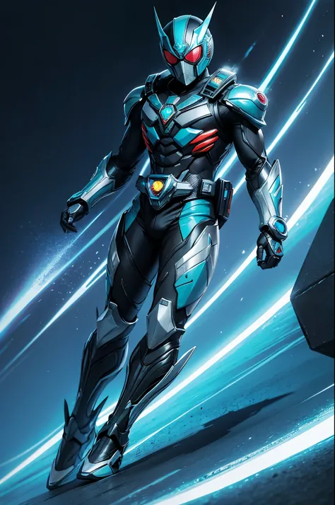 full body kamen rider ice motif