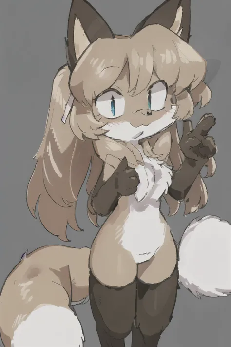 averi, fox girl,