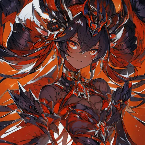 Xinyan with hell armor, Demon Queen