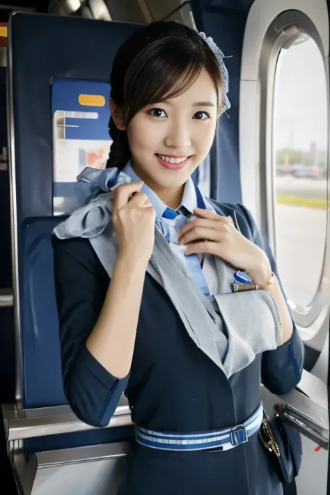 beautiful stewardess