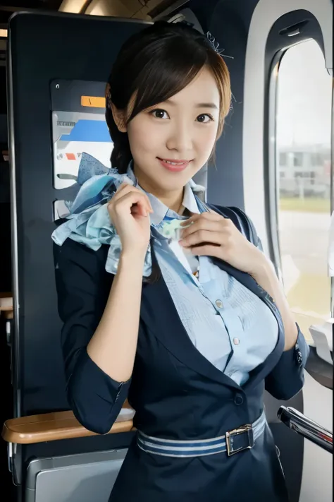 beautiful stewardess