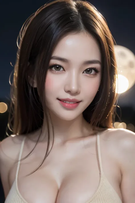 Body portrait, 8K, thin and beautiful eyes, Dindal effect, masterpiece, top quality, high quality, high resolution, very detailed photo, (natural skin texture, fine skin, hyper realism, super sharpness), high detail skin, (very fine) ), fine skin texture, ...