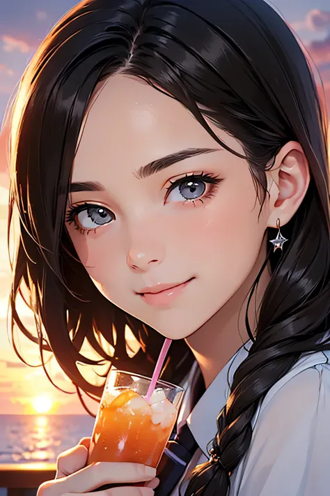 highest quality、High resolution、Detailed Background、(Beautiful face in every detail:1.4)、Anatomically correct、(Detailed facial expressions)、(Detailed eyes:1.2)、Beautiful girl in her 20s、(Highly detailed face:1.4)、cute hair color、Brown Hair、Black Hair、Bobcu...