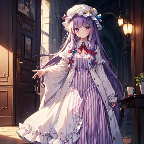 Patchouli Knowledge Victoria Dress with Frills　solo