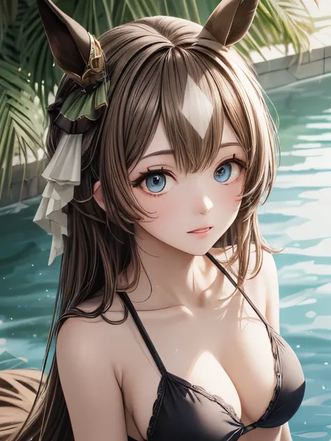 (Tabletop.highest quality).(Dynamic Angle). (Incredibly detailed CG paintings),(Perfect Image)、Comic Strip.figure.One Girl.Detailed face、Perfect Face.Delicate face、Textured skin、Black Hair.length、(Horse-eared girl)Horse-eared girl、((Beautiful Blue Eyes)).D...