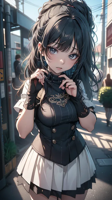 (random cute fashion),(random pose),(random hairstyle),(Highest image quality, (8K), Ultra-realistic, Best Quality, High quality, High Definition, high quality texture, high detailing, Beautiful detailed, fine detailed, extremely details CG, Detailed textu...