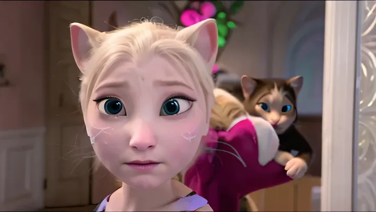 frozen vs talking angela