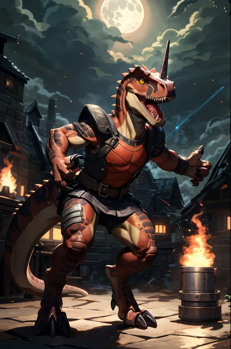 (((dinosaur character, full body, cinematic setting, lizard male))) Here I come, drop your jaws to the floor Im riding on my (((mighty laser-shooting dinosaur))) Here we come, can you hear him roar? Prepare for epic fight and his (((laser missiles))) The s...