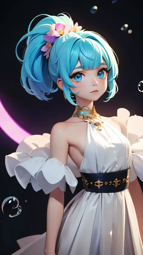 (masterpiece), (highest quality), (Super detailed), (Disheveled Hair), (figure), (One Girl),Small Bust,, (Fashionable clothes), Are standing, Fashion Model, Beholder, (interview), (Simple Background), Beautiful and beautiful eyes, Delicate and beautiful fa...