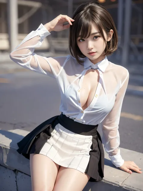 ultra highres,(reality: 1.4),highest quality, masterpiece, high detail, 16K quality, beautiful, 1 beautiful girl,japanese,super beautiful face,baby face,japanese idol face,cute face,super detailed face,detailed hand,beautiful skin,sweaty skin,big eyes,smil...