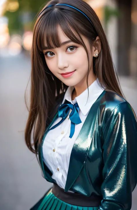 Angelic Very pretty cute young girl,
very beautiful girl,
(V-line jaw),
Beautiful detailed brown eyes, (clear-eyed),
small straight nose,small mouth,
Detailed double eyelids,
(Large eyes:1.3),
Long straight brown hair,
see-through bangs,
beautiful det...