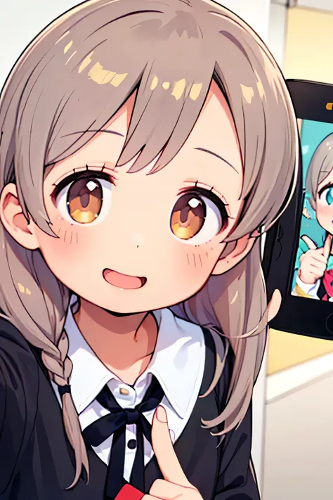 highest quality、High resolution、Detailed Background、(Beautiful face in every detail:1.4)、Anatomically correct、(Hide your fingers:1.3)、(Detailed facial expressions)、(Detailed eyes:1.2)、Teenage beauty、(Highly detailed face:1.4)、Cute hair colour、Braided twin ...