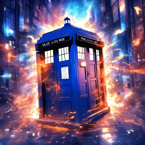 Dr who police box 