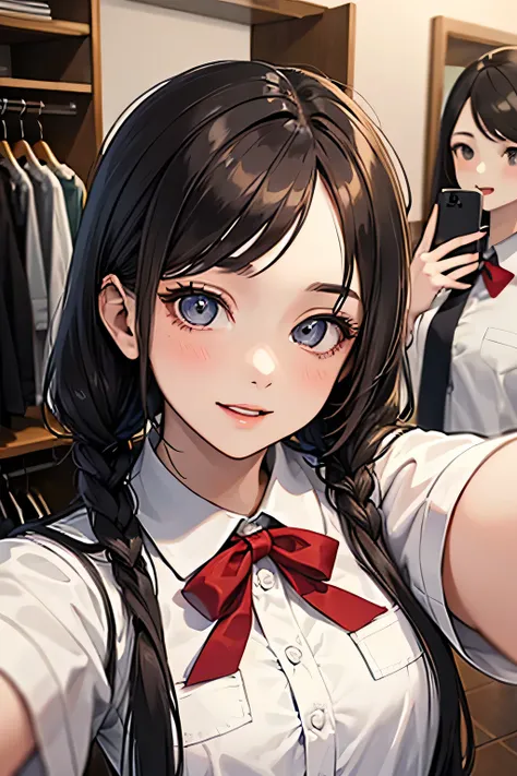 highest quality、High resolution、Detailed Background、(Beautiful face in every detail:1.4)、Anatomically correct、(Hide your fingers:1.4)、(Detailed facial expressions)、(Detailed eyes:1.2)、Teenage beauty、(Highly detailed face:1.4)、Cute hair colour、Braided twin ...