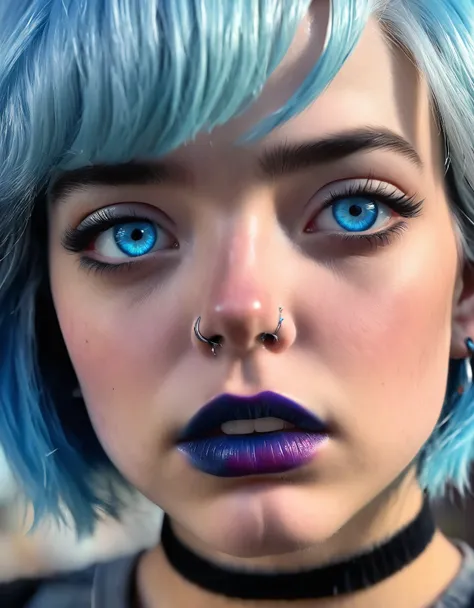 (best quality,4k,8k,highres,masterpiece:1.2),ultra-detailed,(realistic,photorealistic,photo-realistic:1.37),blue-haired face,piercing eyes,detailed lips,beautiful surrealistic artwork,dreamy atmosphere,vibrant colors,mystical lighting