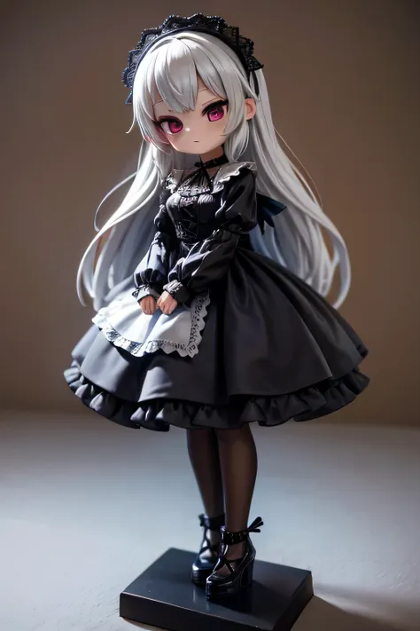 gothic doll figurine