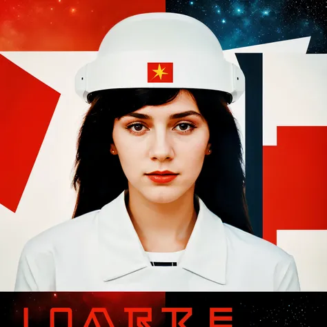 Prompts
Copy
Masterpiece, Best Quality, 1 Girl, Space Thriller Movie Poster, Bauhaus, Shape, Line, Abstract, Constructivism, Soviet, red_star, communism_propaganda