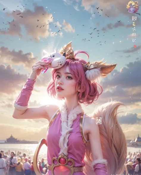 a close up of a 4 girls  ,blonde hair , big booobs ,  shadowbringers cinematic, 4 k detail fantasy, a beautiful fantasy empress, game cg, xianxia fantasy, xianxia hero, 2. 5 d cgi anime fantasy artwork, cinematic goddess close shot, ruan jia and artgerm, w...