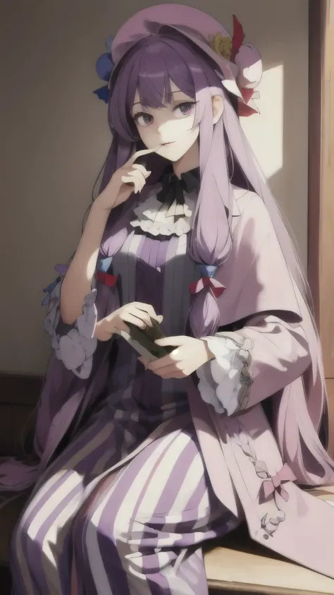 (masterpiece, ultra_detailed:1.3), patchouli_knowledge,