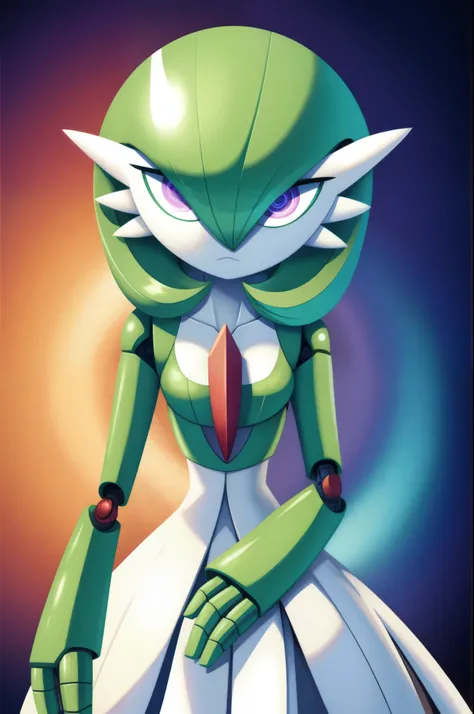 Gardevoir, empty eyes, spiral eyes, enchanted, entranced, hypnotized, robot joints