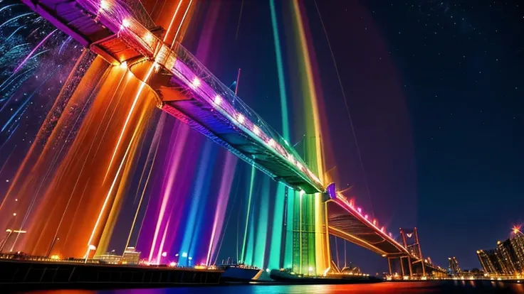 colourful night