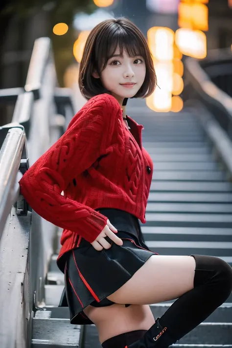 (Climbing the hills of the city、18-year-old female:1.5)、(A little tired face:1.2)、(The best quality at its best:1.4), (Super detailed), (Very detailed CG unified 16k), Beautiful woman with perfect figure: 1.4, Sharp focus: 1.2, Very detailed, High-quality ...