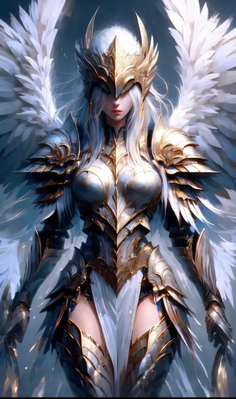 1 Girl,sit,White streamer,Saint,Martial God