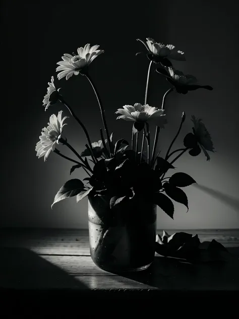 Chiaroscuro flowers 2