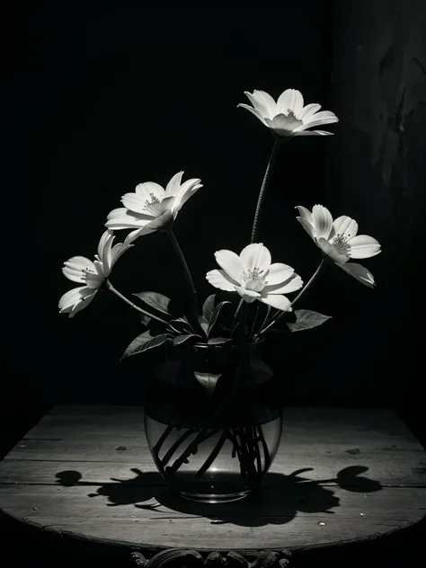 Chiaroscuro flowers 3