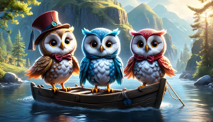 Join Ollie the wise old owl as he calls a quick meeting with his friends Sammy, Dottie, Felix, and Rosie. They know they must act fast! Together, they travel through wide valleys and deep rivers, seeking friends and helpers with strong and brave hearts. Wh...