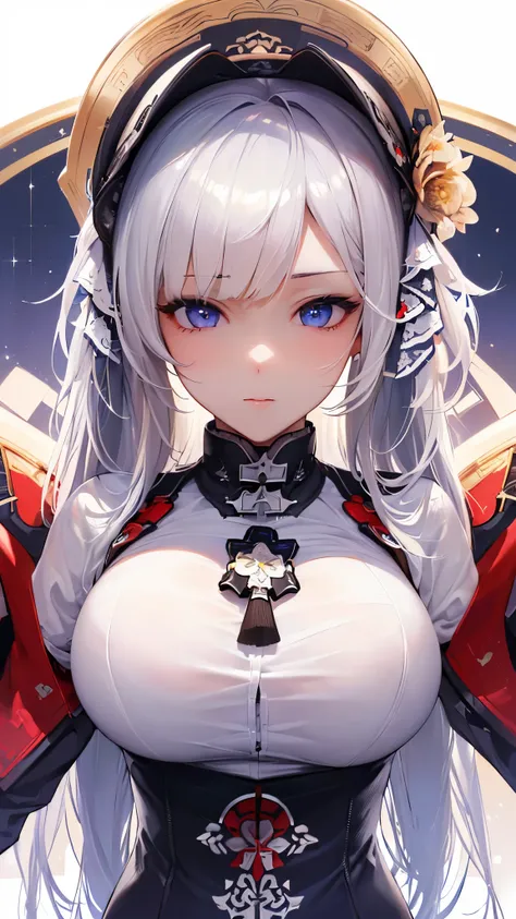 (((masterpiece))), (((High resolution))), (((8K quality))), (((perfect face))), (((Esex-AzurLane))), (((shirt))), (((high resolution face))), (((top quality eyes))), (((detailed face))), (((detailed texture))), look at the camera, big tits
