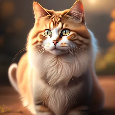 25 year old young cat: 1.3, Long Hair: 1.2, Professional Skirt: 1.2, Daytime: 1.2, Four Corners: 1.2, Cinema Lighting, Surrealism, Ultra-high resolution, Accurate, Super detailed, Textured skin, High detail, highest quality, The main character is a cat