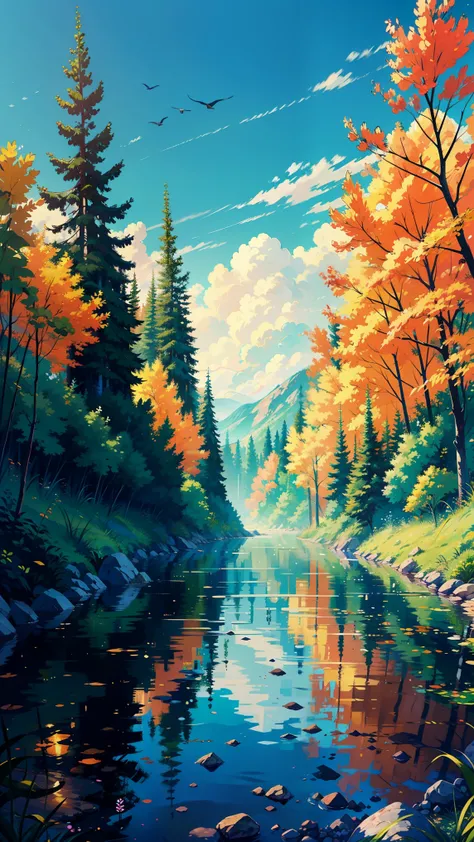 The environment is alive with the sounds of nature and the whispers of history, inviting the viewer back in time to the world of ancient history ,no one there ,natureza calma ,beleza natural ,Cores naturais