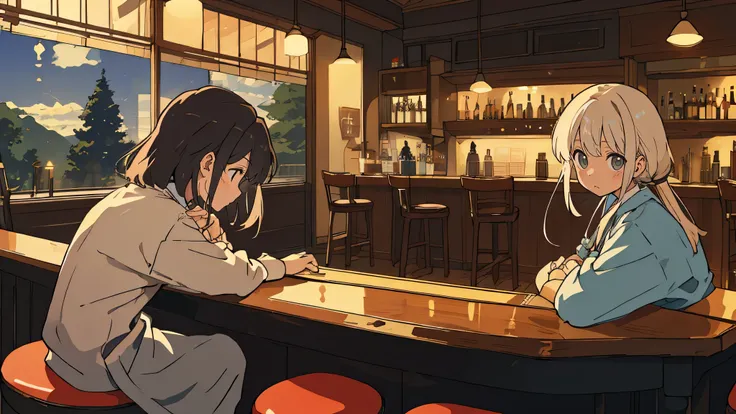 Lo-Fi、piano、kind、AOR、Alone at the bar counter、Kind of JAZZ is playing