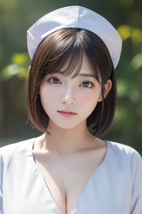 (1 Girl)、(Beautiful Japanese、18years old,round face、Refreshing、clear、seems kind、stylish、Pitiful、cute like an angel、cute、black eyes、,actress,Almond-shaped eyes,Translucent white skin、Beautiful skin), Good style , (((Beautiful big breasts:1.2))),(((soft brea...