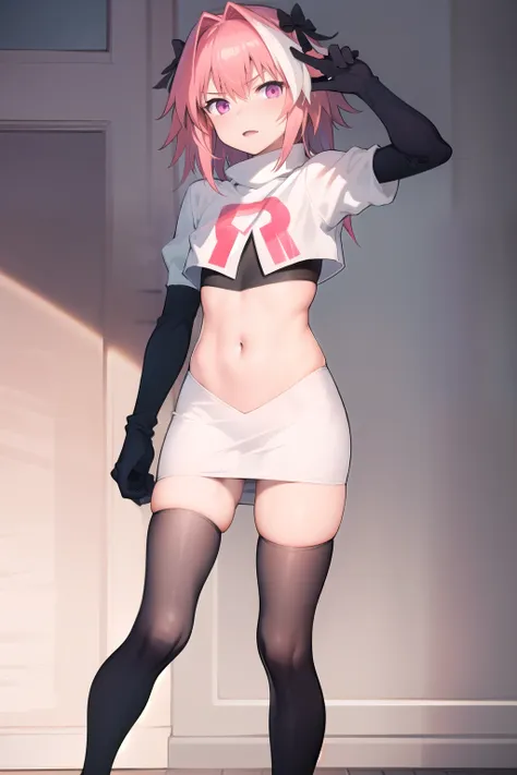 absurdres, masterpiece, best quality, astolfo fate,1boy, male focus, trap, pink multicolored hair, pink hair, white hair, hair i...