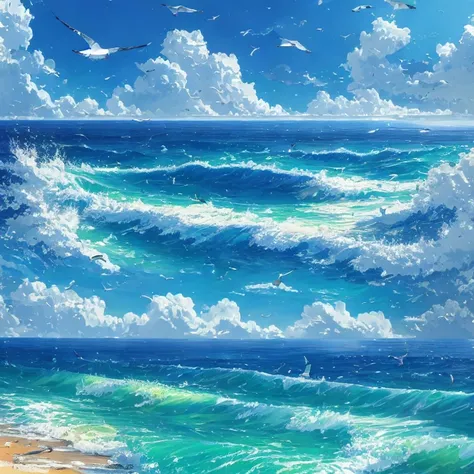 蓝色的大海2